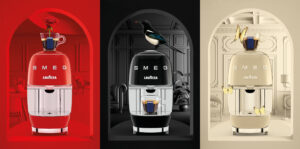 Tony's Lavazza A Modo Mio Smeg